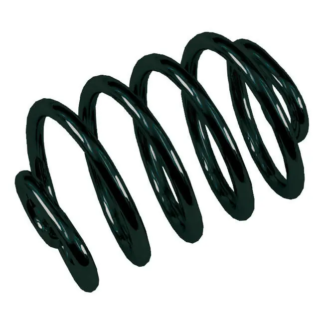 Markenware Solo Sattel Federn 4", Schwarz, gerade, 1 Paar, Old School, Harley - Davidson