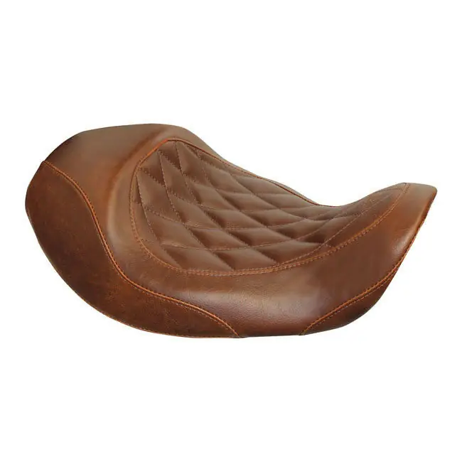Markenprodukt Mustang Wide Tripper Solo Sitz Forward Dia. Braun f. Harley-Davidson Dyna 06-17