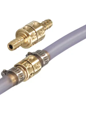 Neue Kollektion Kustom Tech Inline Benzinhahn f. Benzinleitung aus Messing, f. Harley - Davidson