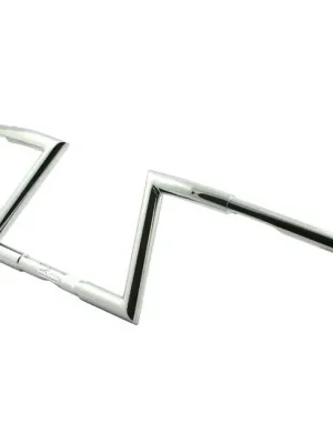Abverkauf Fehling Fat Z-Bar Lenker 23cm hoch, 1 1/4", Chrom, f. Harley-Davidson mit TÜV!