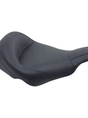 Versand Am Gleichen Tag Mustang Solo Sitz, 15" breit, Schwarz, f. Harley-Davidson FLHT, FLTR 97-07