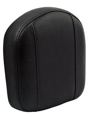 Neu Mustang Setback Vintage Sissybar Pad, Schwarz 9x7,5", f. Harley-Davidson