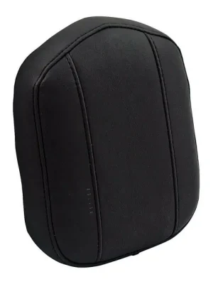 Finale Aktion Mustang Vintage Sissybar Pad, Schwarz 9x7,5", f. Harley-Davidson Softail 06-17