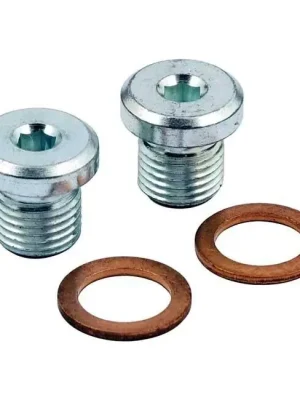 Beliebt Vance & Hines Krümmer Schrauben Sensor Plugs Stopfen M12, f. Harley - Davidson