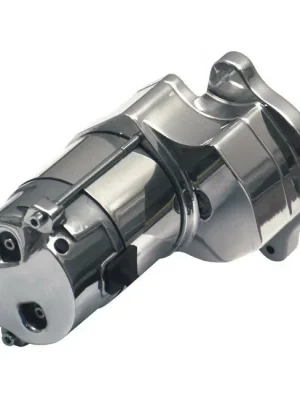 Letzte Chance Spyke E-Starter, poliert, für Harley-Davidson FLH, FXE 65-79