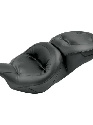 Mustang Vintage Touring Regal Sitzbank Schwarz, f. Harley-Davidson Touring 08-19 Saisonangebot