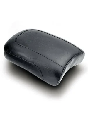 Solange Der Vorrat Reicht Mustang Vintage Sozius Sitz Pad, dünn 8", Schwarz, f. Harley-Davidson Dyna 96-05