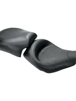 Expressversand Mustang Solo Sitz, 15" breit, Schwarz, f. Harley-Davidson FLHR 97-07, FLHX 06-07