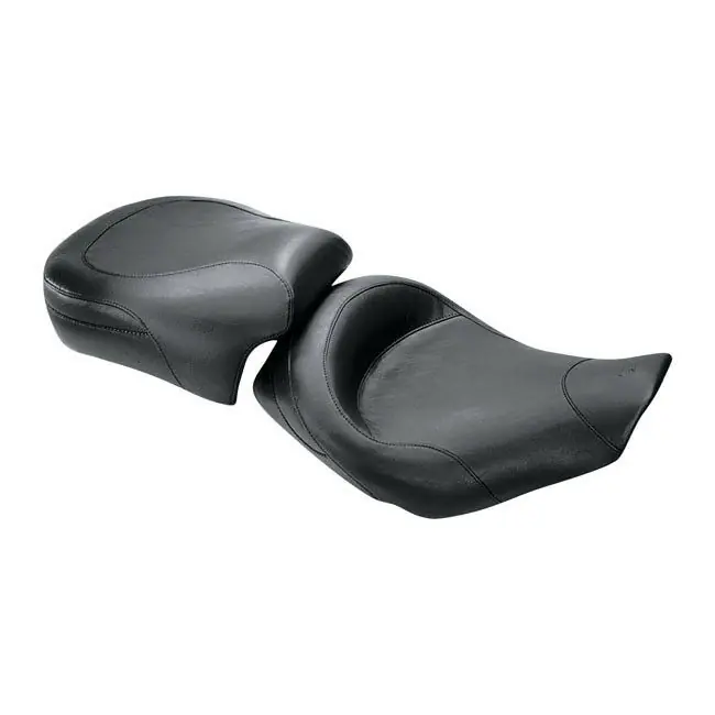 Expressversand Mustang Solo Sitz, 15" breit, Schwarz, f. Harley-Davidson FLHR 97-07, FLHX 06-07