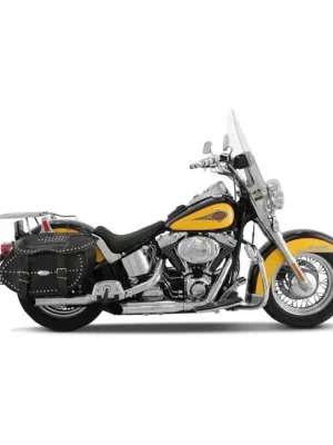 Super-Preis Mustang Runaround Solo Sitz Schwarz f. Harley-Davidson Softail 00-06