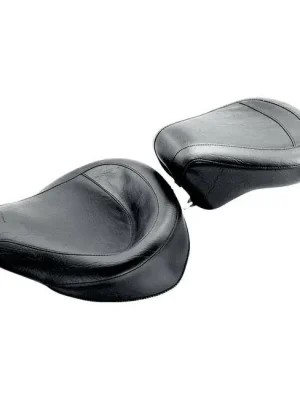 Mustang Vintage Sozius Sitz Pad, 12", Schwarz, f. Harley-Davidson FX, FL 65-84 Bestpreis
