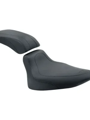 Abverkauf Mustang Tripper Sozius Sitz Pad, Schwarz, f. Harley-Davidson Softail 00-16