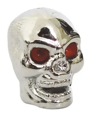 Trik Topz Ventilkappen, Skull Chrom, für Harley - Davidson Angebot