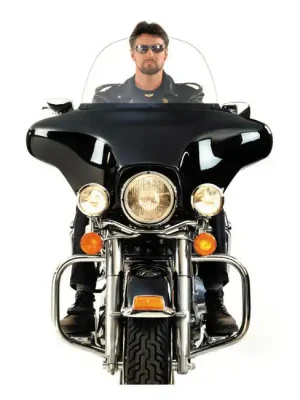 Versand Am Gleichen Tag N. Cycles Windshield f. Verkleidung 12,75 klar, für Harley-Davidson FLHT 96-13