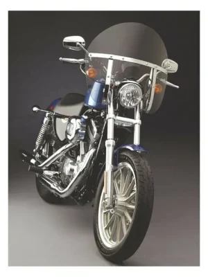 N. Cycles Switchblade Chopped Windshield, klar f. Harley-Davidson XL, FXD 88-19 Markenware