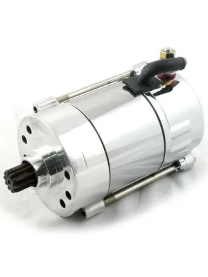 All Balls E-Starter Prestolite Chrom, für Harley-Davidson FL, FXR, XL 67-83 Nur Für Kurze Zeit