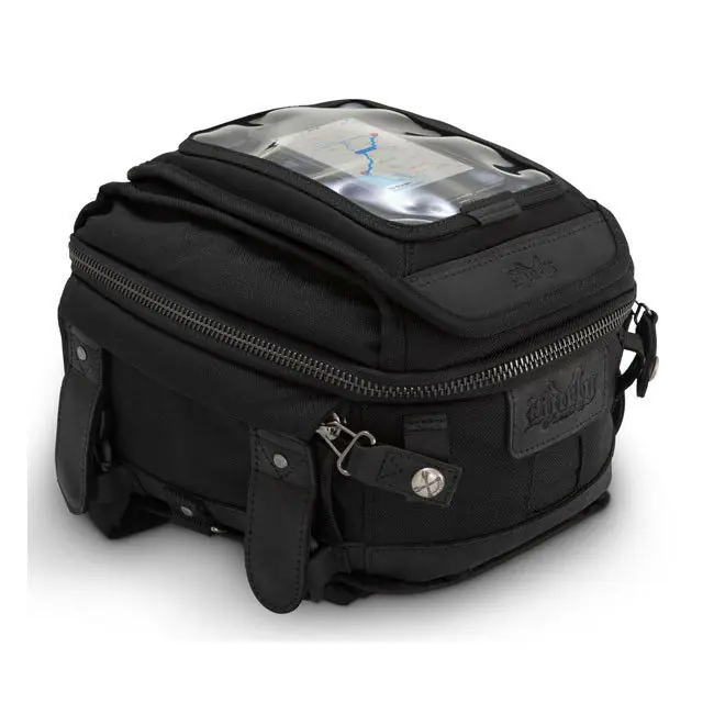 Begrenztes Angebot Burly Voyager Tankrucksack, Schwarz, für Harley-Davidson
