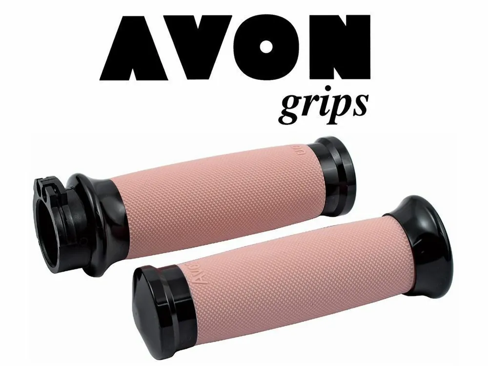 Avon Custom Contour Griffe Schwarz- Pink , Billet, Harley - Davidson FLT ab 08 Markenware