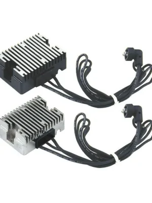 Spyke Lichtmaschinenregler, Schwarz, für Harley-Davidson 89-99 Big Twin Saisonangebot