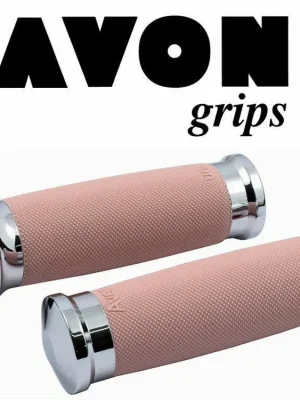 Nur Heute Avon Custom Contour Griffe Chrom- Pink , Billet Alu, Harley - Davidson FLT ab 08