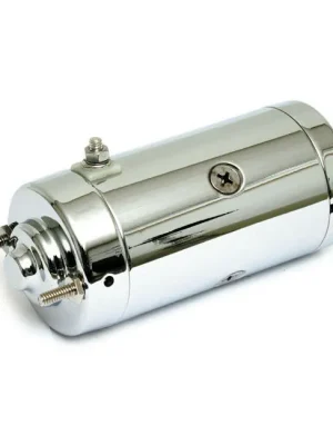 Solange Der Vorrat Reicht Transpo E-Starter Prestolite Chrom, für Harley-Davidson FL, FXR, XL 67-83