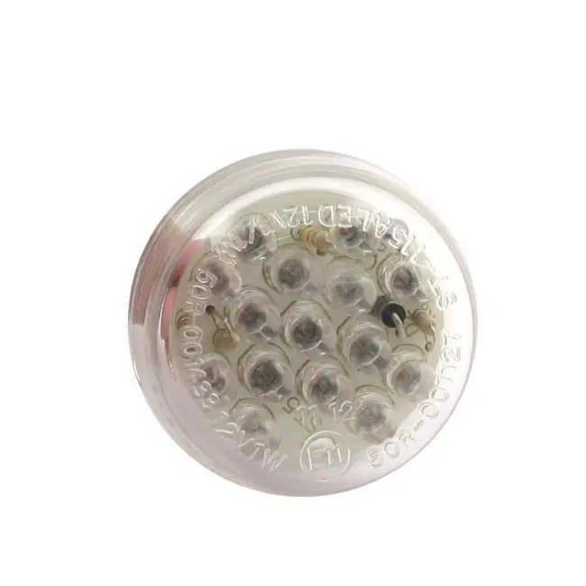 Rücklicht Micro-Disc, 37mm, klar, mit LED, f. Harley-Davidson mit E-Prüfzeichen Letzte Chance