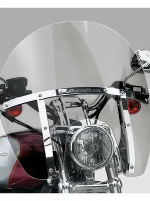 Jetzt Kaufen N. Cycles Switchblade Chopped Windshield getönt f. Harley-Davidson XL, FXD 88-19