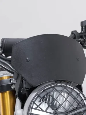 SW-Motech Windschild Schwarz. Triumph Scrambler 400 X (23-). Schnäppchen