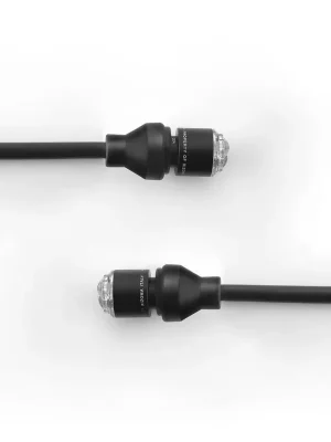 Rizoma Light Unit S LED-Blinker 3 in 1 mit ECE PAAR hinten Blinker/Rücklicht/Bremslicht mattschwarz eloxiert Schneller Versand