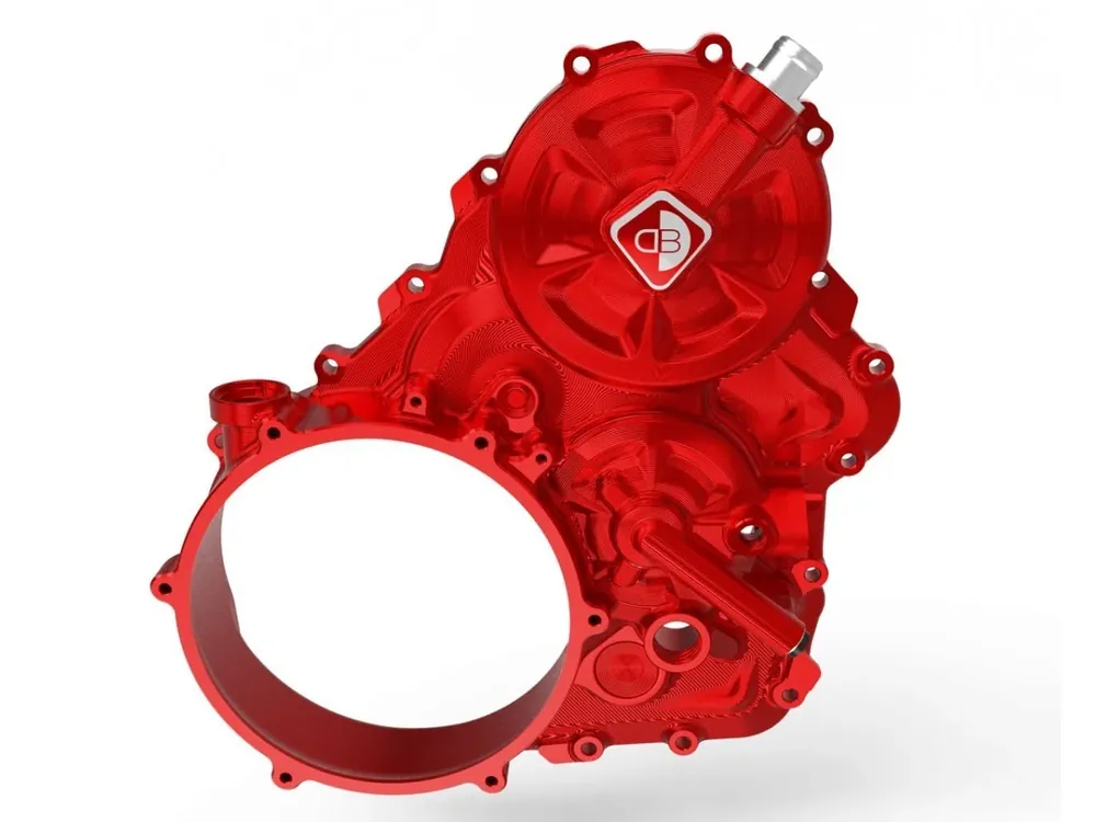 Preisreduziert DBK Special Parts CCDV08 RED SF V4 Kupplungsdeckel - Umbausatz passend für Ducati - Modelle