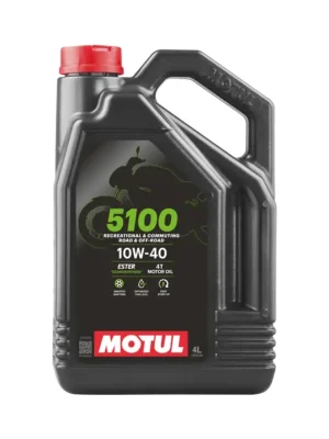 Motul 5100 Motoröl 4-Takt 10W-40 Halbsynthetik 4L Kanister Preis Gesenkt