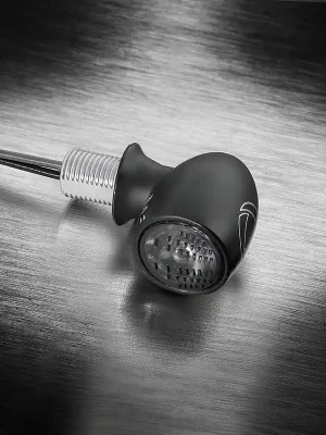 Kellermann Atto® Dark LED Mini Blinker mit ECE schwarz getönt vorne und hinten beidseitig Preisreduziert