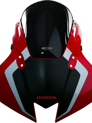 MRA Verkleidungsscheibe Racingscheibe Rot schwarz NUR RENNSTRECKE passend für Honda CBR 600 RR - Modelle (2024) Kracherpreis