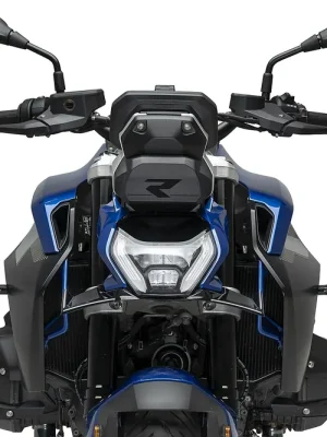 PUIG Downforce Naked Front Spoiler mit ABE schwarz passend für BMW R 1300 R Exclusive - Modelle (2025-2026) Geprüft