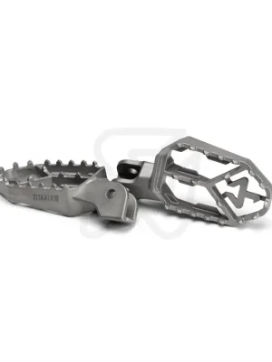 Akrapovic Adventure - Fußrasten SET ABE Titan FAHRER passend für BMW R 1150 GS / ADVENTURE - Modelle (2001-2006) Schnäppchen