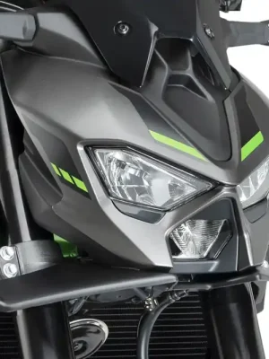 PUIG Downforce Naked Front Spoiler ABE schwarz passend für Kawasaki Z900 / SE - Modelle (2025-2026) Solange Der Vorrat Reicht