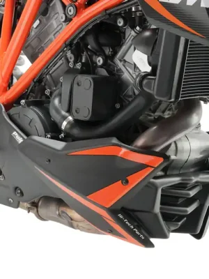 Markenprodukt PUIG Bugspoiler mit ABE matt-schwarz passend für KTM 1290 Super Duke GT / R - Modelle (2014-2025)