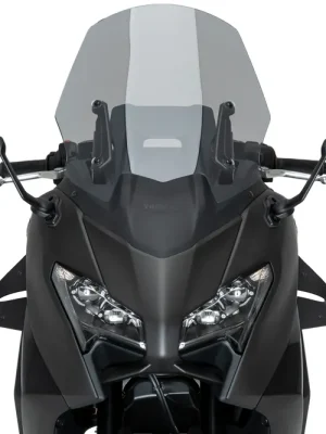 Knallerangebot PUIG D12 Spoiler mit ABE matt-schwarz passend für Yamaha T-Max 560 / TECH MAX - Modelle (2022-2026)