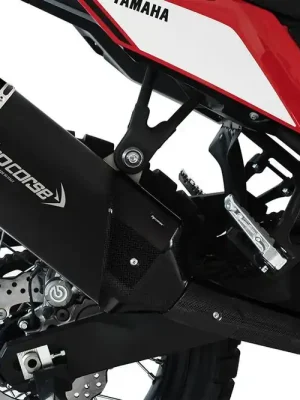 Nur Heute HPCorse SPS Endschalldämpfer mit E-Nummer Ceramic-Schwarz passend für Yamaha Tenere 700 - Modelle