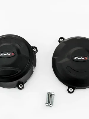 PUIG Motordeckelschoner 2-teilig schwarz passend für Ducati 1299 Panigale - Modelle (2015-2017) Billig