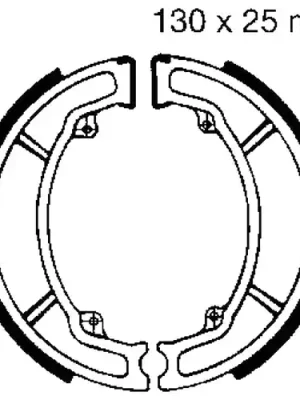 Neue Kollektion Bremsbacken mit Feder EBC H350 (1 Satz)
