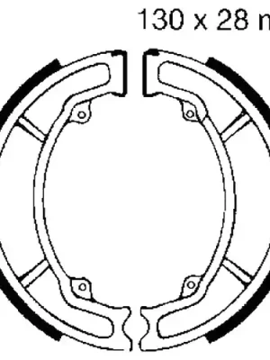 Sonderaktion Bremsbacken ohne Feder EBC Y521 (1 Satz)