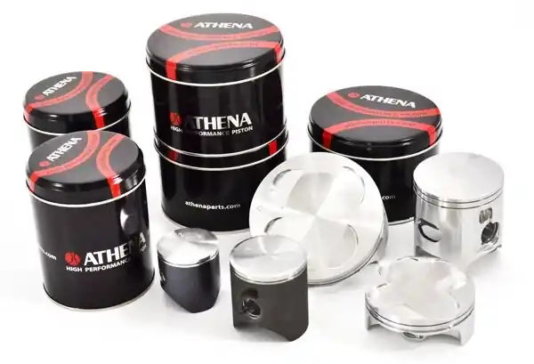 ATHENA Piston Kit, Forged Pistons, 76.98 mm Top-Angebot