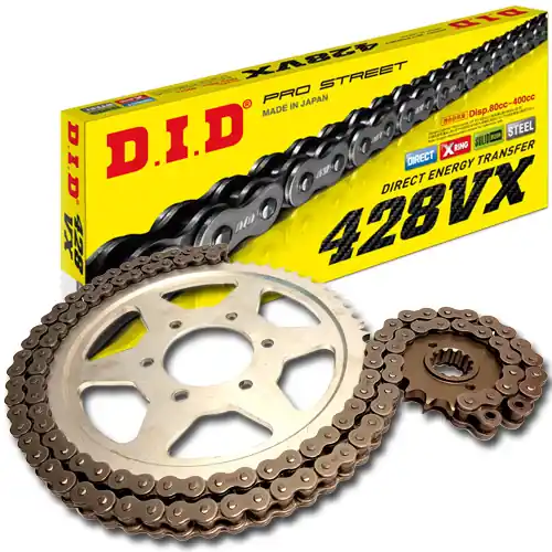 DID Kettensatz Stahl Suzuki RG 125 F Gamma (NF13A) Bj.1996 Jetzt Kaufen