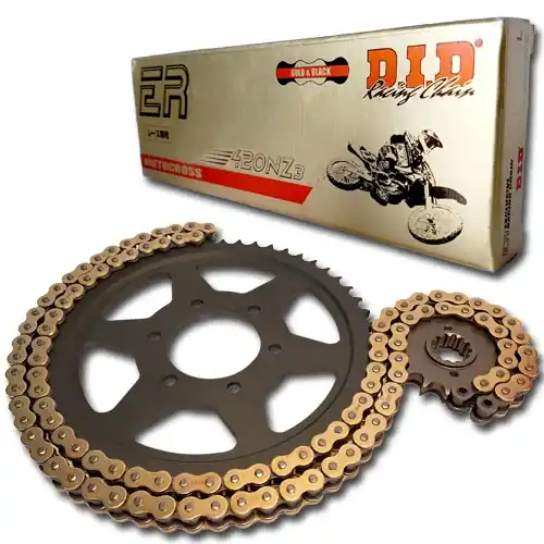DID Kettensatz Alu Kawasaki KX 85 D Grossrad (KX085DDA) Bj.2014 Heißes Angebot