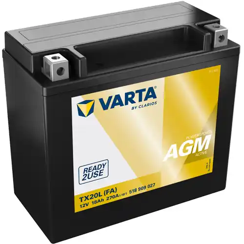 Neue Kollektion Batterie VARTA TX20L-BS (FA) / YTX20L-BS Powersports AGM Active